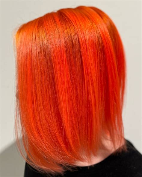 23+ Gorgeous Ideas For Neon Orange Hair That Turns Heads