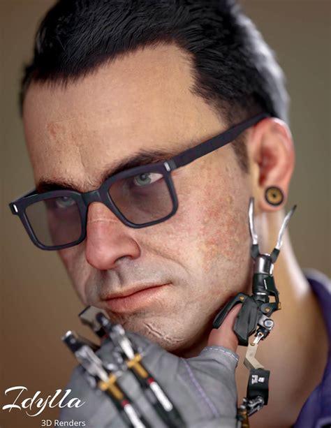 viktor vektor  render digital art  idylla