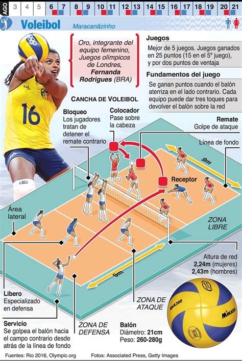 Nome Das Posições Do Vôlei - 5