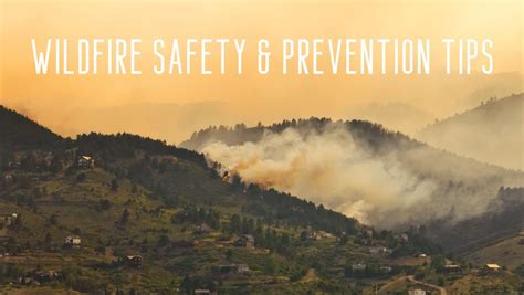 Wildfire Safety & Prevention Tips | CC Sunscreen