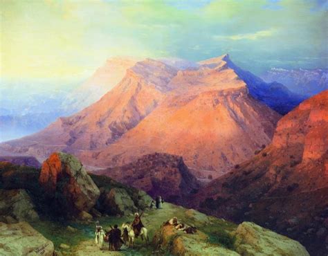 Ivan Konstantinovich Aivazovsky | Mountain art, Marine painter ...
