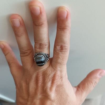 adjustable ring assorted crystal rings silver plated etsy