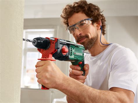 Trapano a percussione Parkside PSBM1100A1, Officina, attrezzi, Lidl