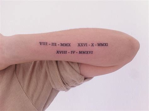70+ Best Roman Numeral Tattoo Designs & Meanings - Be Creative (2019)