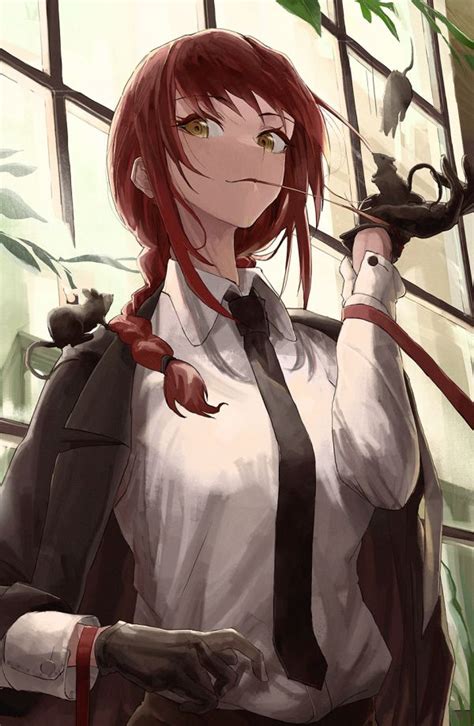 Wallpaper : Chainsaw Man, anime girls, Makima Chainsaw Man 960x1280 ...