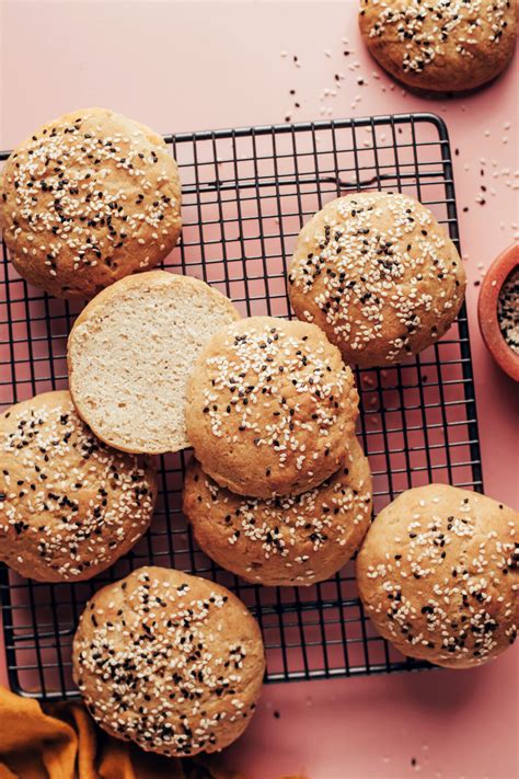 Gluten-Free Hamburger Buns (Vegan) - Minimalist Baker Recipes