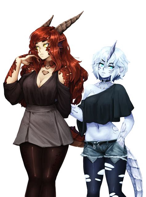 The Big ImageBoard (TBIB) - 2girls arm behind back barbariank bare