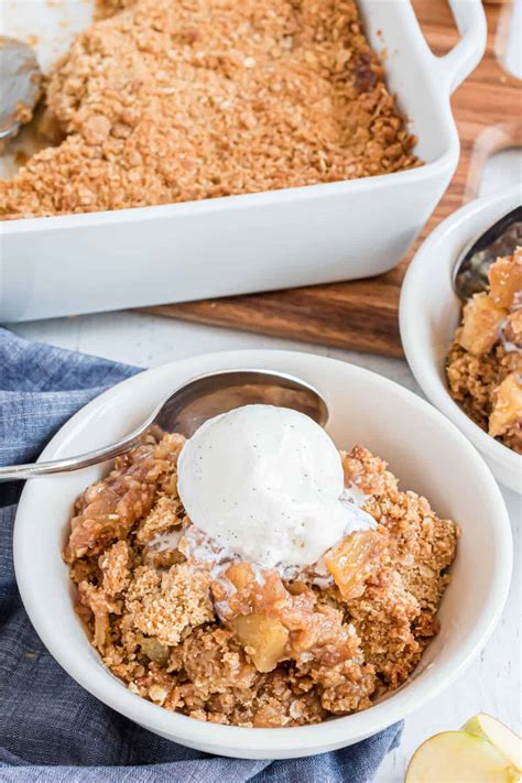 simple apple crumble recipe
