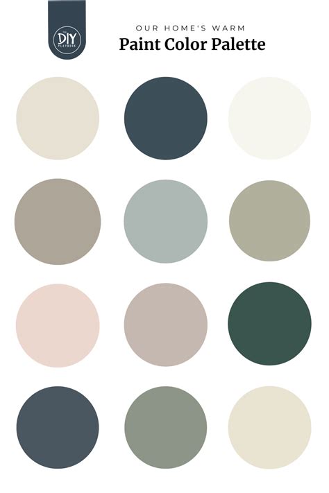 Our home s paint color palette – Artofit