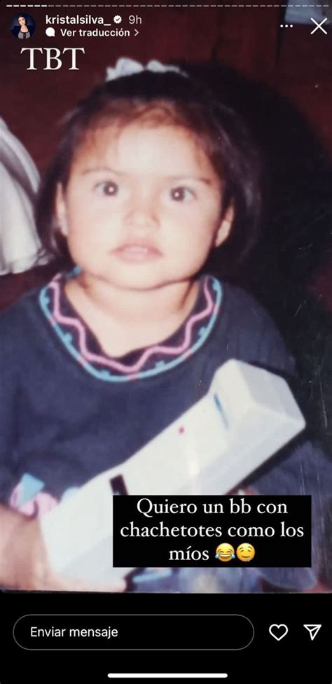 Así lucía Kristal Silva cuando era una niña | Noticias de México | El