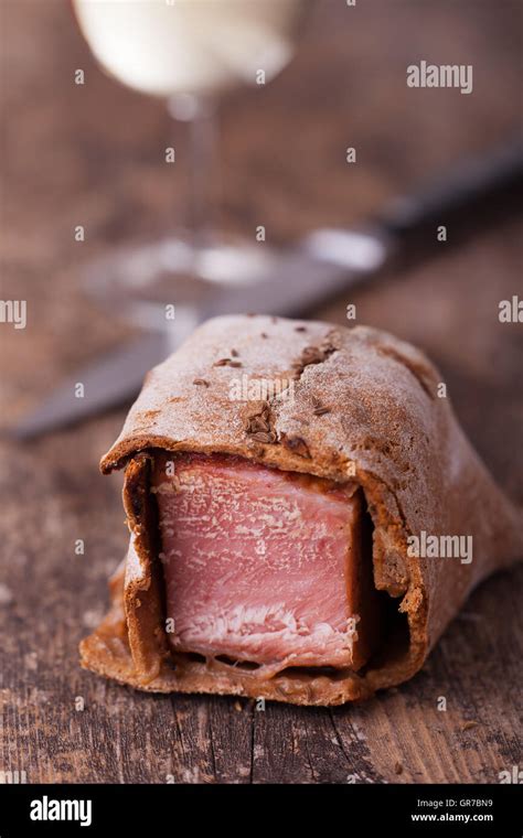 ham  bread stock photo alamy