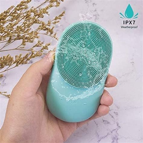 Щетка для очищения лица электрическая с ионофорезом, микротоками и LED ...