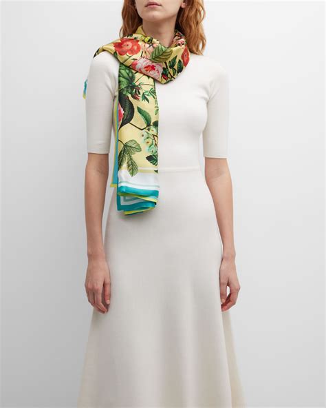 St. Piece Summer Sofia Silk Scarf | Neiman Marcus