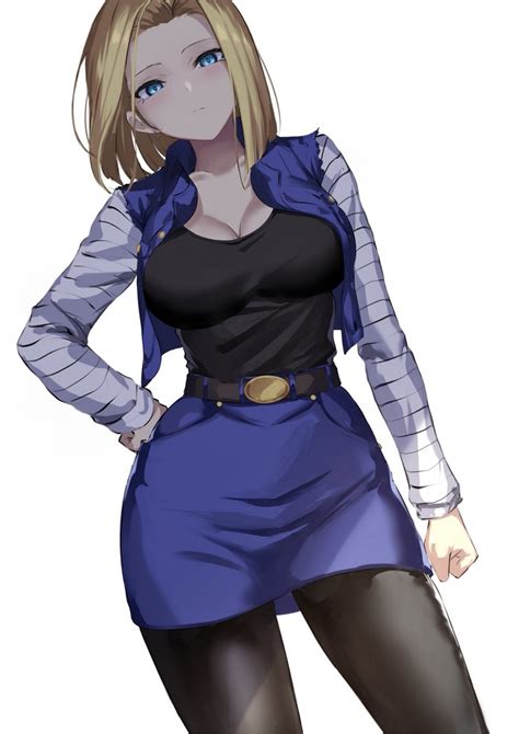 Android 18 by spiderapple93 : r/dbz