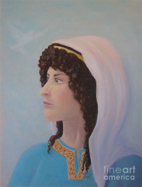 Deborah Prophetess and Judge Pastel by Lynn Quinn | Fine Art America