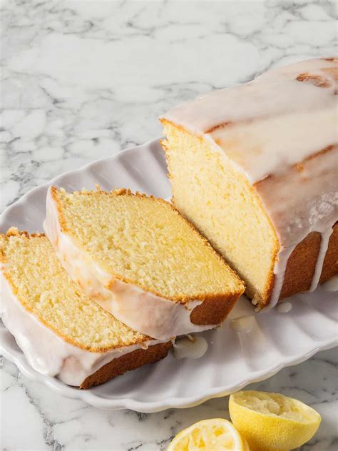 Moist Lemon Pound Cake - The Scranline