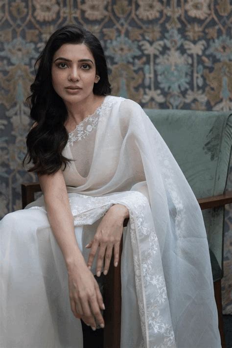 samantha ruth prabhu    official guide    style white