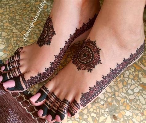 minimalistic foot mehndi designs artofit