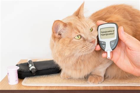 Controle de diabetes em gatos