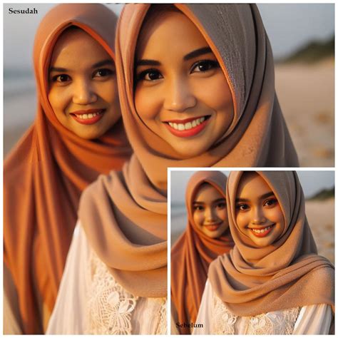 mengganti wajah  foto hasil ai zonapintar