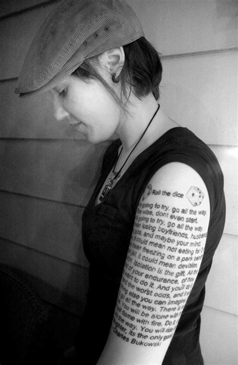 Bukowski tattoos | Page 7 | Charles Bukowski - American author
