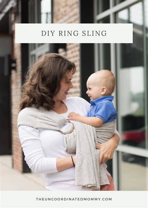 DIY Ring Sling Tutorial - The Un-Coordinated Mommy