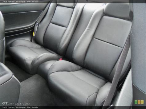 Black Interior Photo for the 2006 Pontiac GTO Coupe #62448197 ...