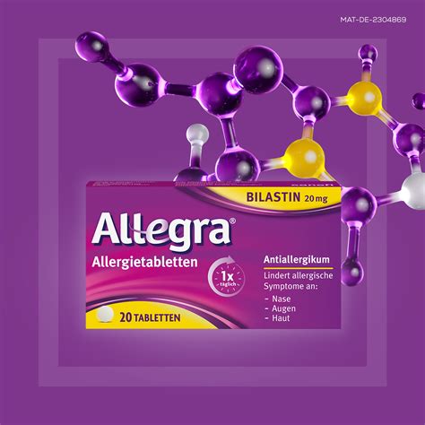 Allegra - schnell bei Heuschnupfen & ganzjährigen Allergien - Jetzt 10%