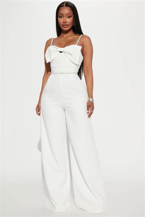 White Lace Jumpsuits | Fashion Nova