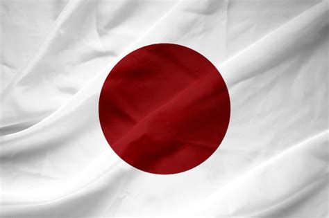 Foto Da Bandeira Do Japao - A bandeira nacional do japão | Foto Premium
