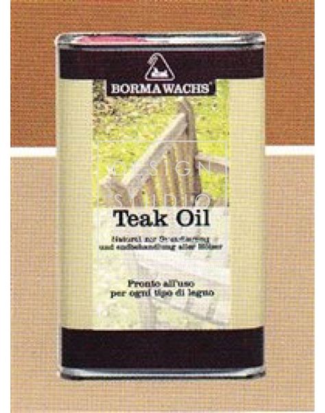 Масло тиковое BORMA WACHS TEAK OIL