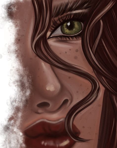 Иллюстрация Макияж в стиле абстракция | Illustrators.ru