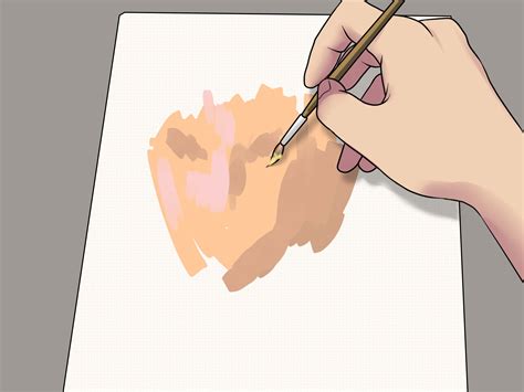 how to make a skin colour with paint