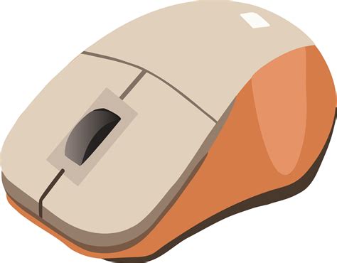 cute vector wireless computer mouse  vector art  vecteezy