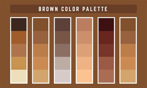 macam macam warna cokelat arti kode warna  karakteristiknya