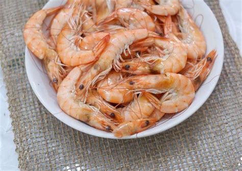 resep udang rebus oleh ira  cookpad