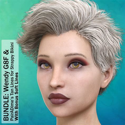 BUNDLE: PAD Wendy G8F with PairADime's LIE Tan Lines for Strappy Bikini
