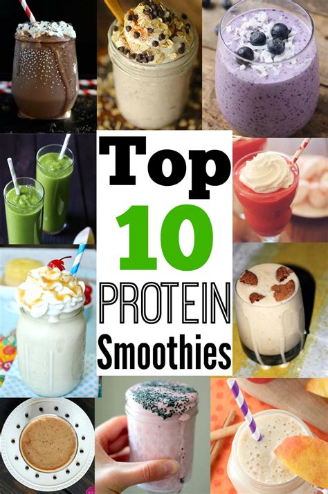 Top 10 Protein Smoothies - Jessica Hughes | Happily Hughes - Atlanta Georgia Content Creator