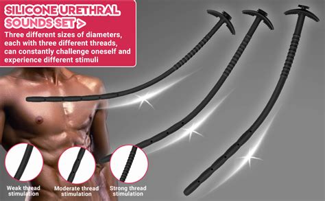 amazoncom pcs urethral sound hollow side hole design sex toys