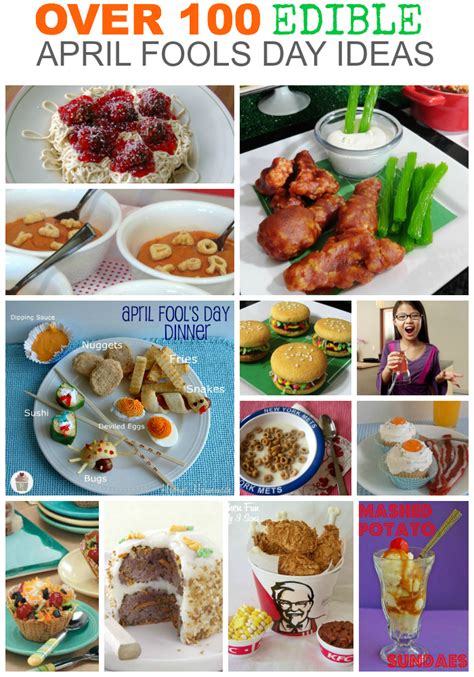 {APRIL FOOLS DAY} round up of edible pranks