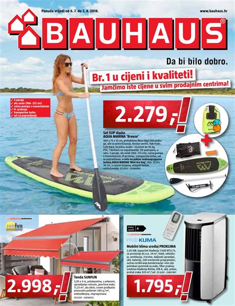 Bauhaus katalog Baucentra od 06.07.-02.08.2018. by Catalog.hr - Issuu