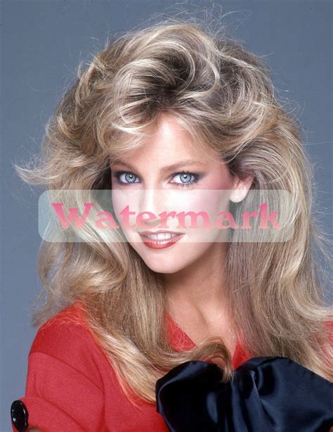 Young HEATHER LOCKLEAR Glamorous Smile ** HI-RES Archival Print (8.5x11