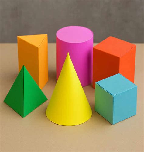 Formas Geometricas 3d Para Imprimir - Moldes de Formas Geométricas para Imprimir - Dicas Práticas