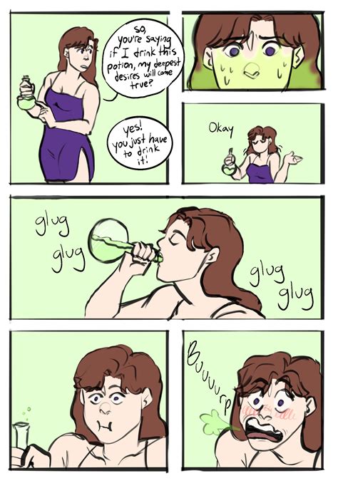 Magic potion 1/4 by artloser666 on DeviantArt