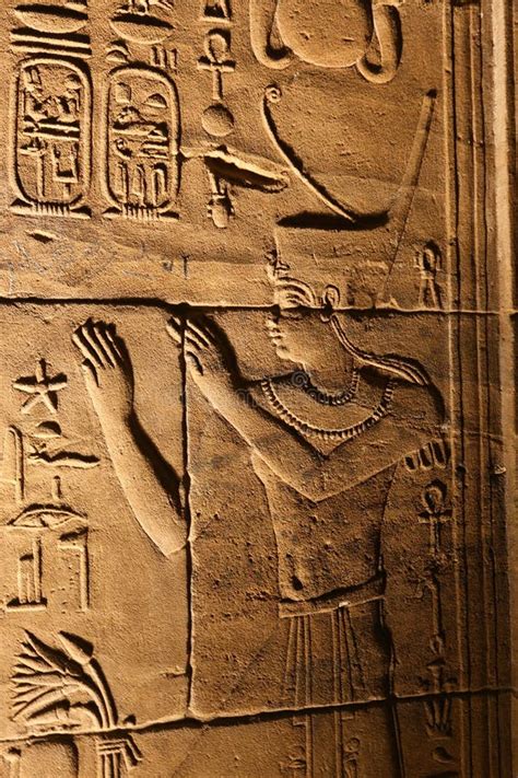 518 Egyptian Hieroglyphs Philae Temple Stock Photos - Free & Royalty ...