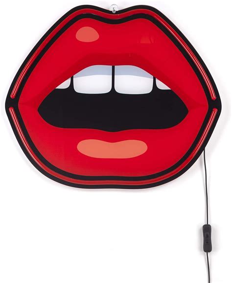 Seletti and Studio Job - Blow Collection - Blow LED Wall Lamp (Mouth