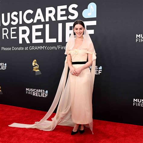 Gracie Abrams Cosplays as a Chanel Bride in Veiled Gown at the 2025 Grammys
