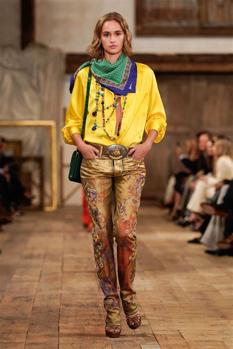 ralph lauren spring  fashion show  impression