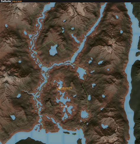 The hunter call of the wild animal map - pnamyown