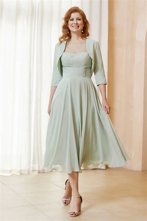 a line tea length dresses 7